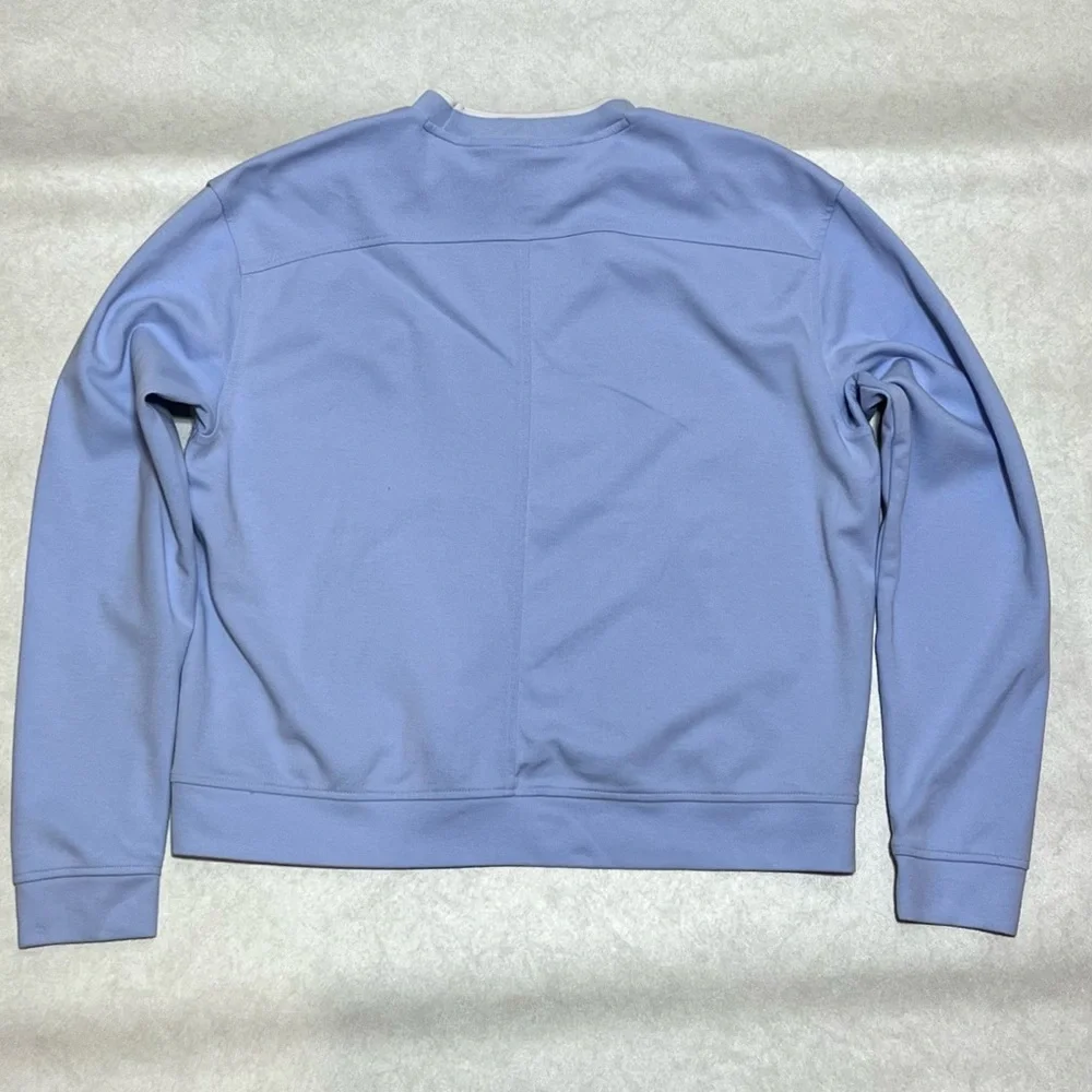 Adidas Golf Blue Sweatshirt, Size Medium - Picture 8 of 14